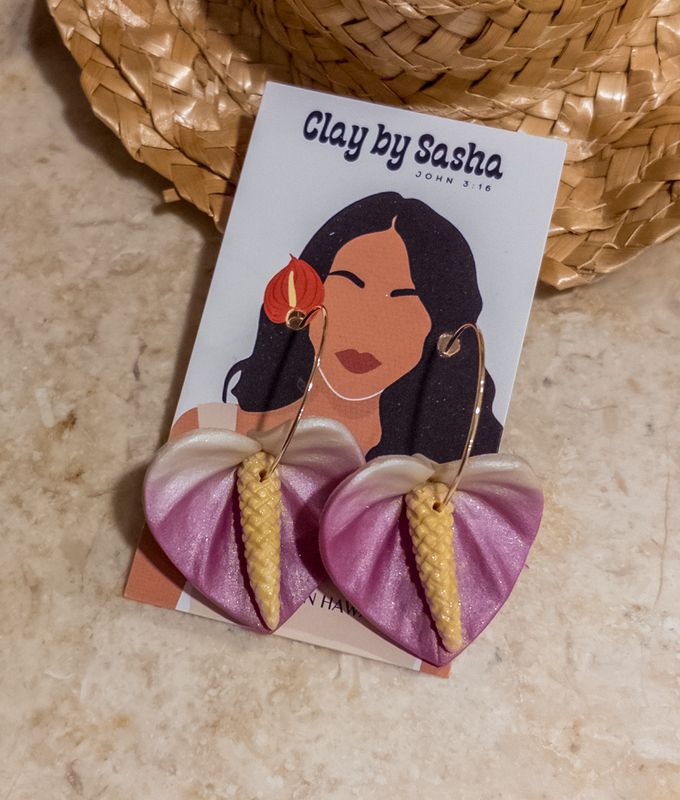 Grape 14k Goldfilled Hoops