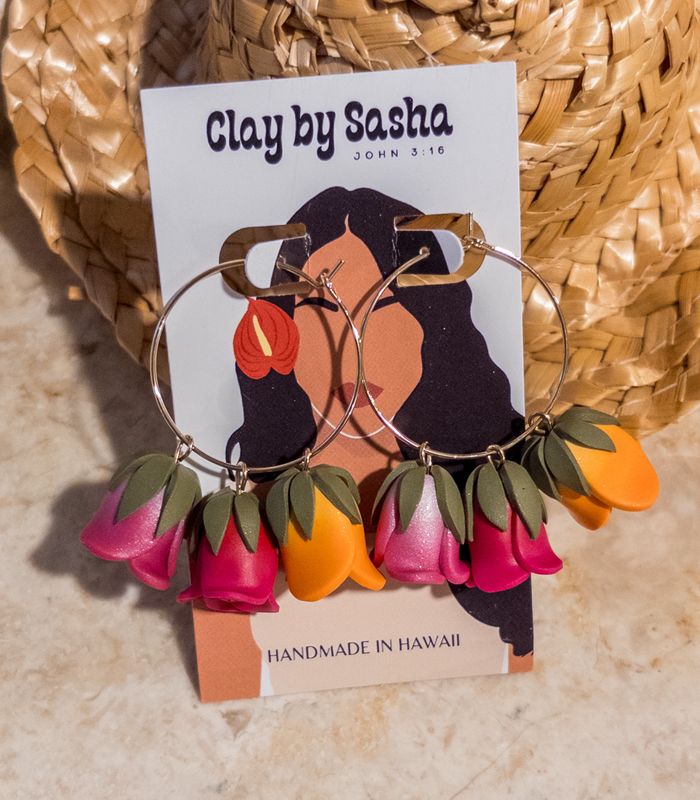 Mango (Interchangeable) 14k Goldfilled Hoops