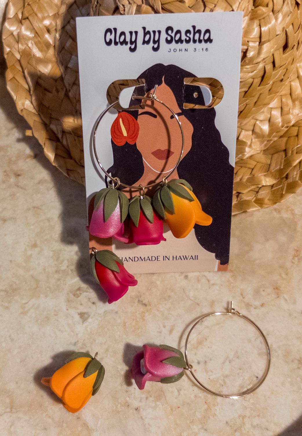 Mango (Interchangeable) 14k Goldfilled Hoops