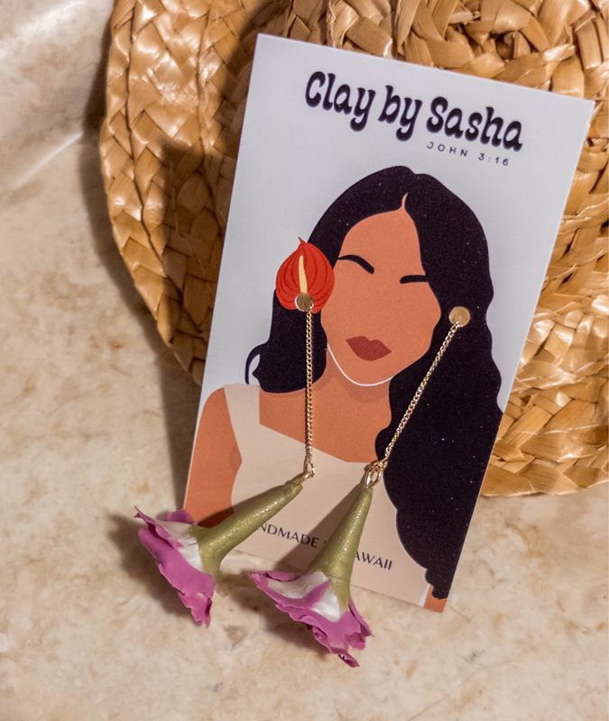 Lavender Pearl Carnation 14k Goldfilled Adjustable Threader