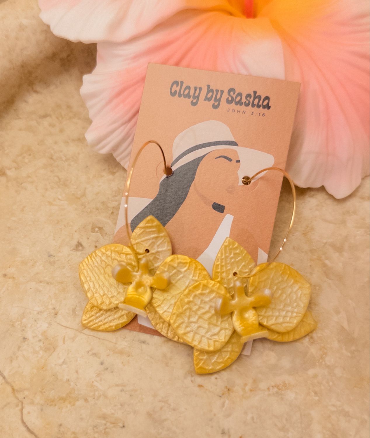 Sunrise Pearl 14k Goldfilled Hoops