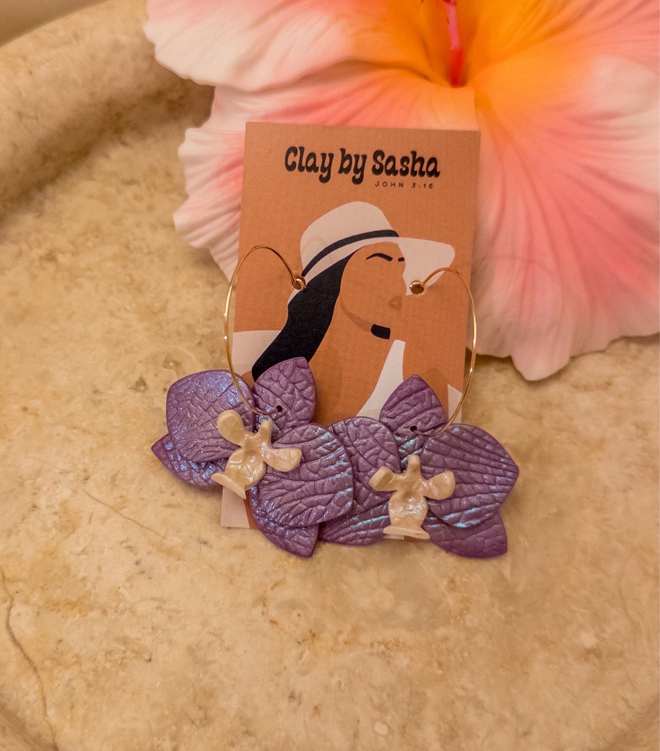 Lilac Pearl 14k Goldfilled Hoops