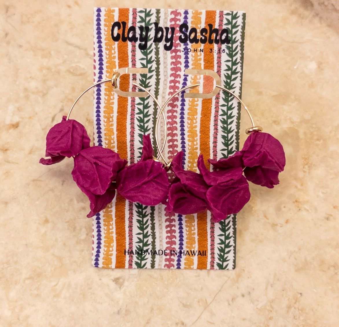 Berry Lei 14k Goldfilled Hoops