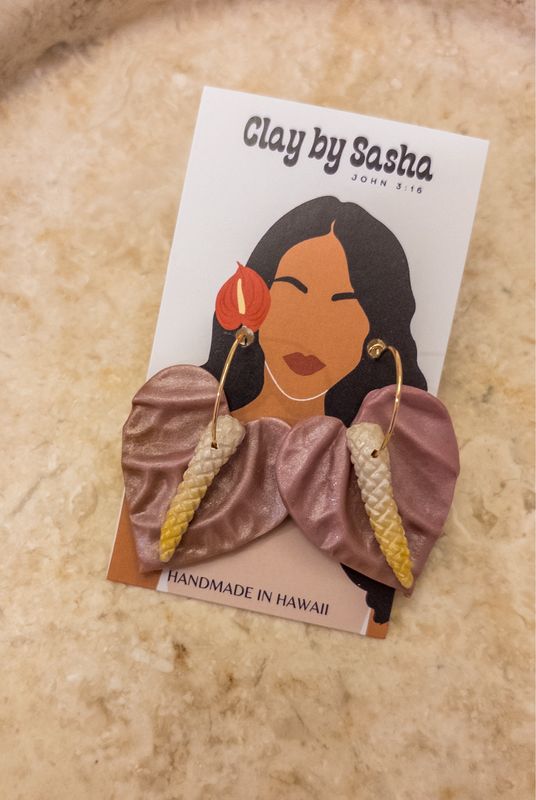 Blush 14k Goldfilled Hoops