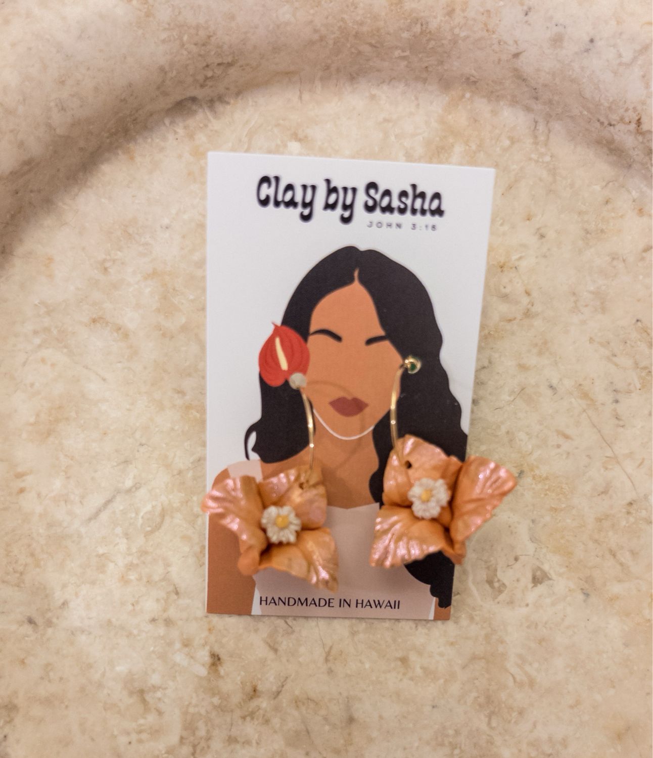 Passion Orange 14k Goldfilled Hoops