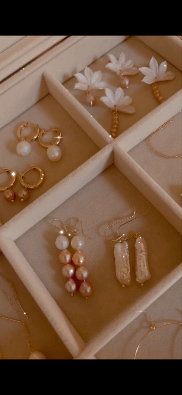 Gradient Peace 14k Goldfilled Hooks