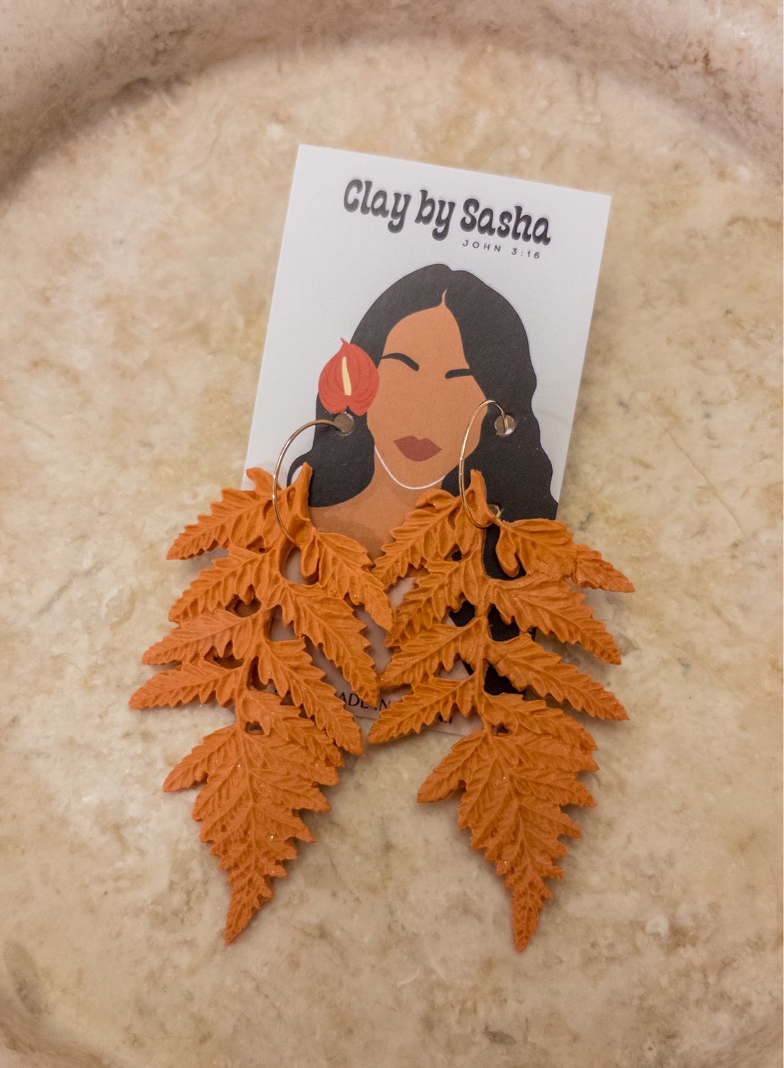 Tangerine 14k Goldfilled Hoops