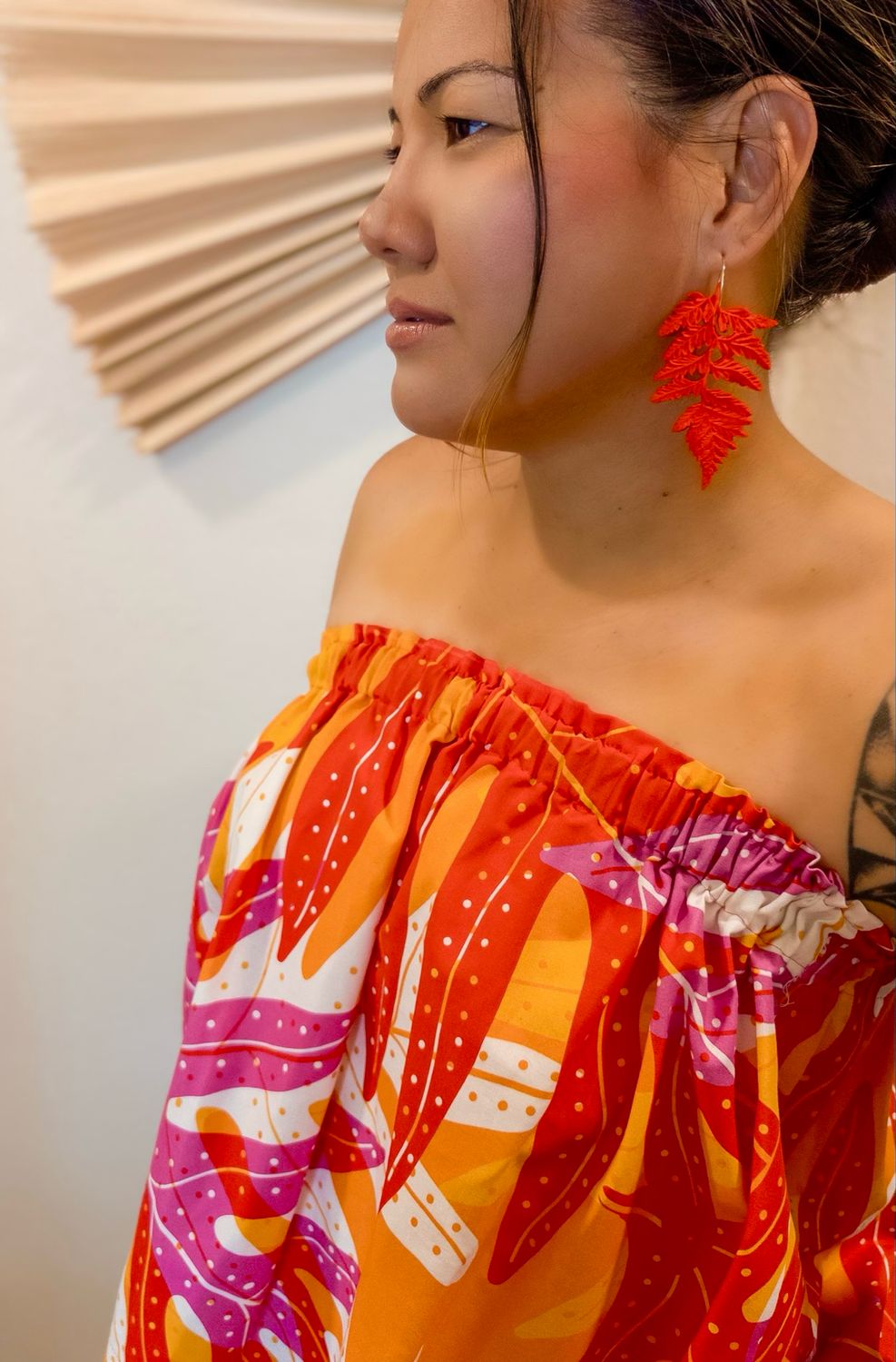 Tangerine 14k Goldfilled Hoops