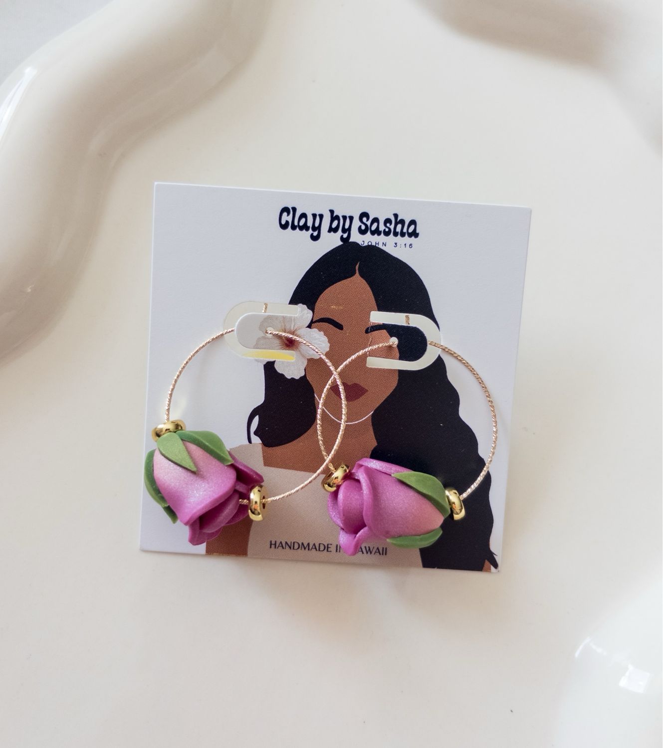 Ombré 14k Goldfilled Hoops