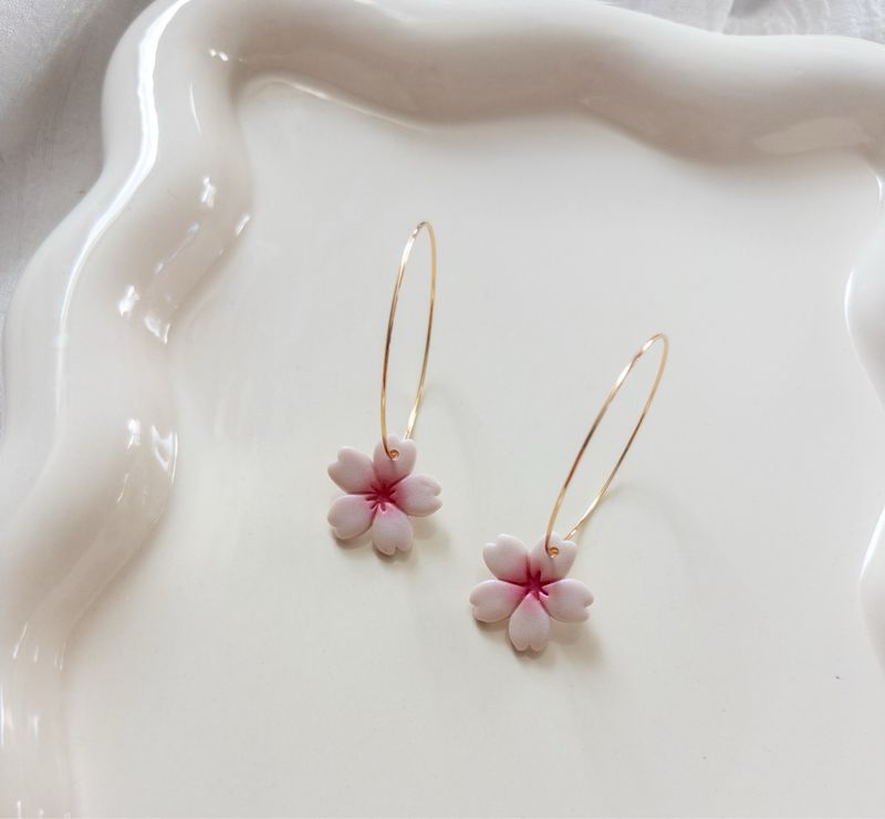Mini Snow 14k Goldfilled Hoops