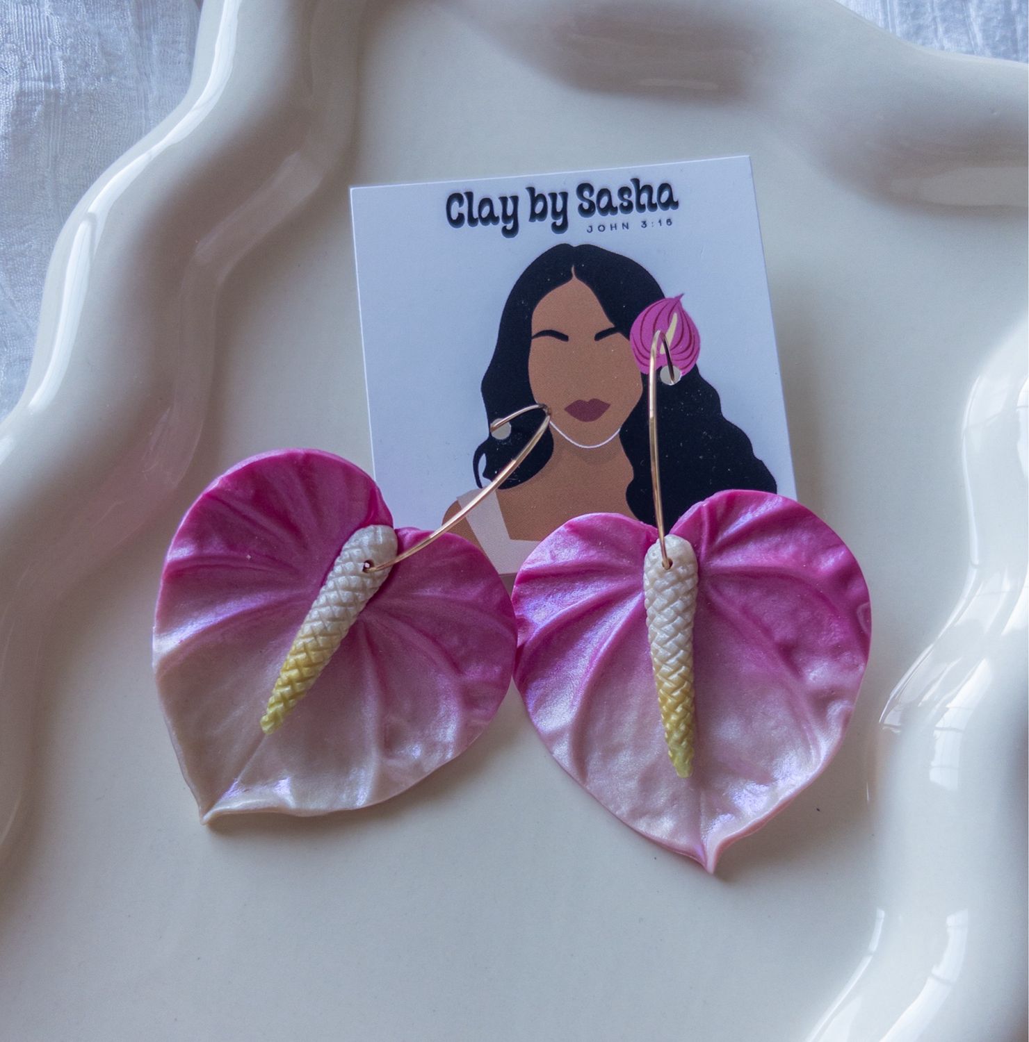 Princess Pearl 14k Goldfilled Hoops