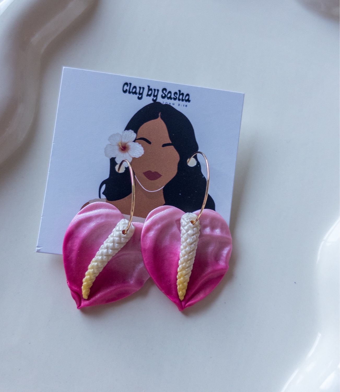 Strawberry Guava 14k Goldfilled Hoops