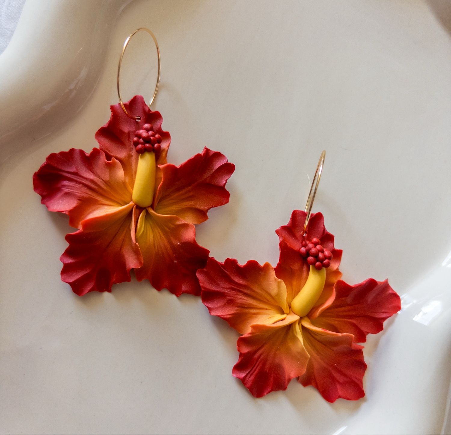 Lava 14k Goldfilled Hoops