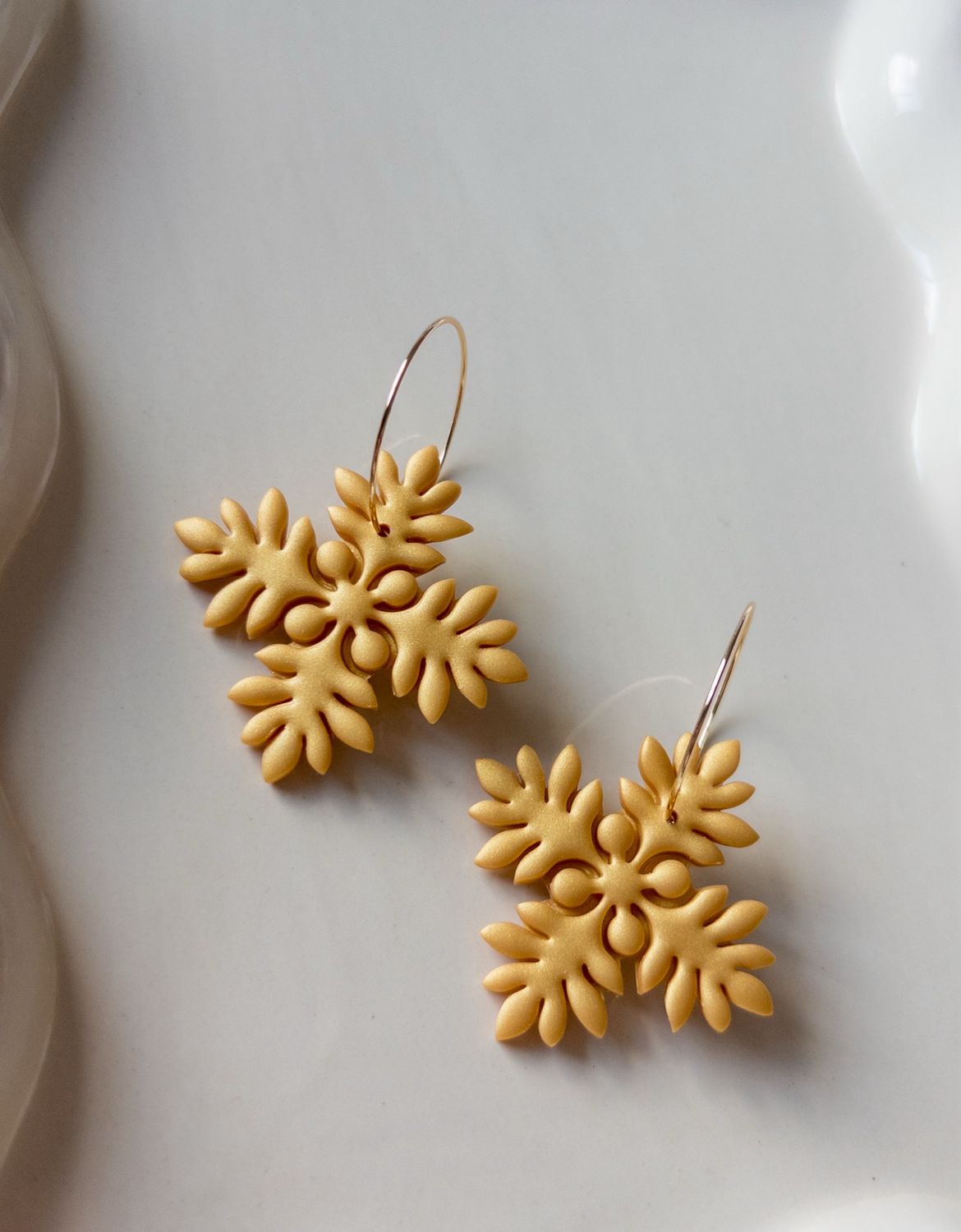 Lemon Glaze 14k Goldfilled Hoops