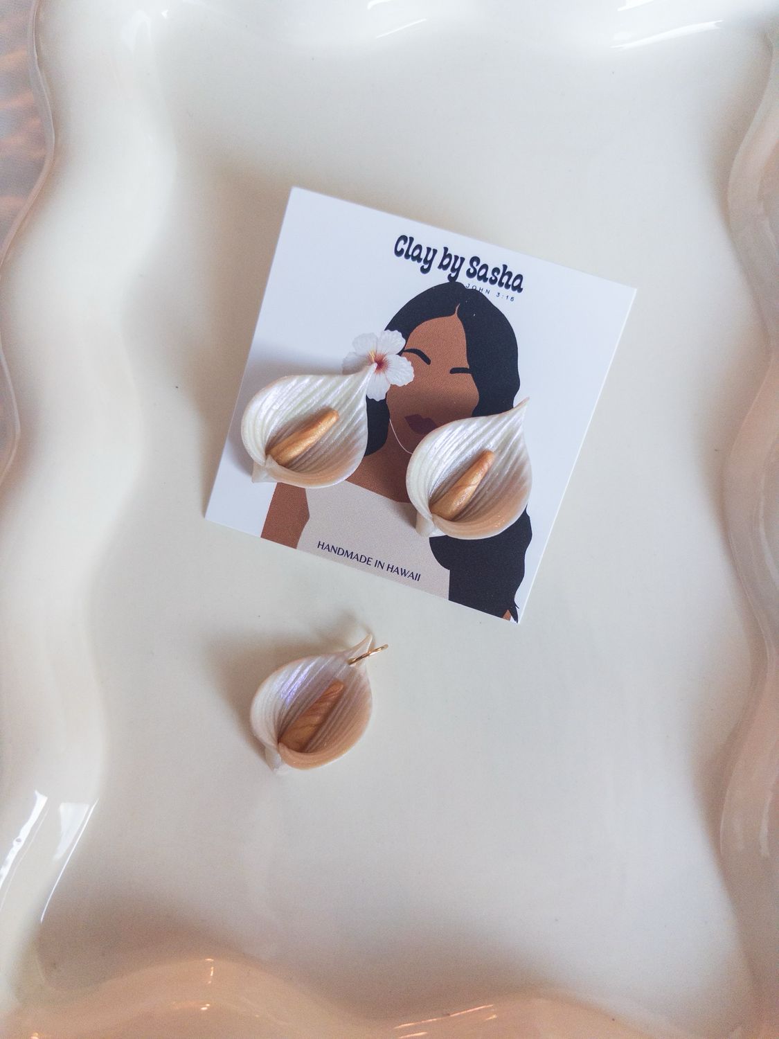 Pearl Earring, Goldfilled Pendant Set