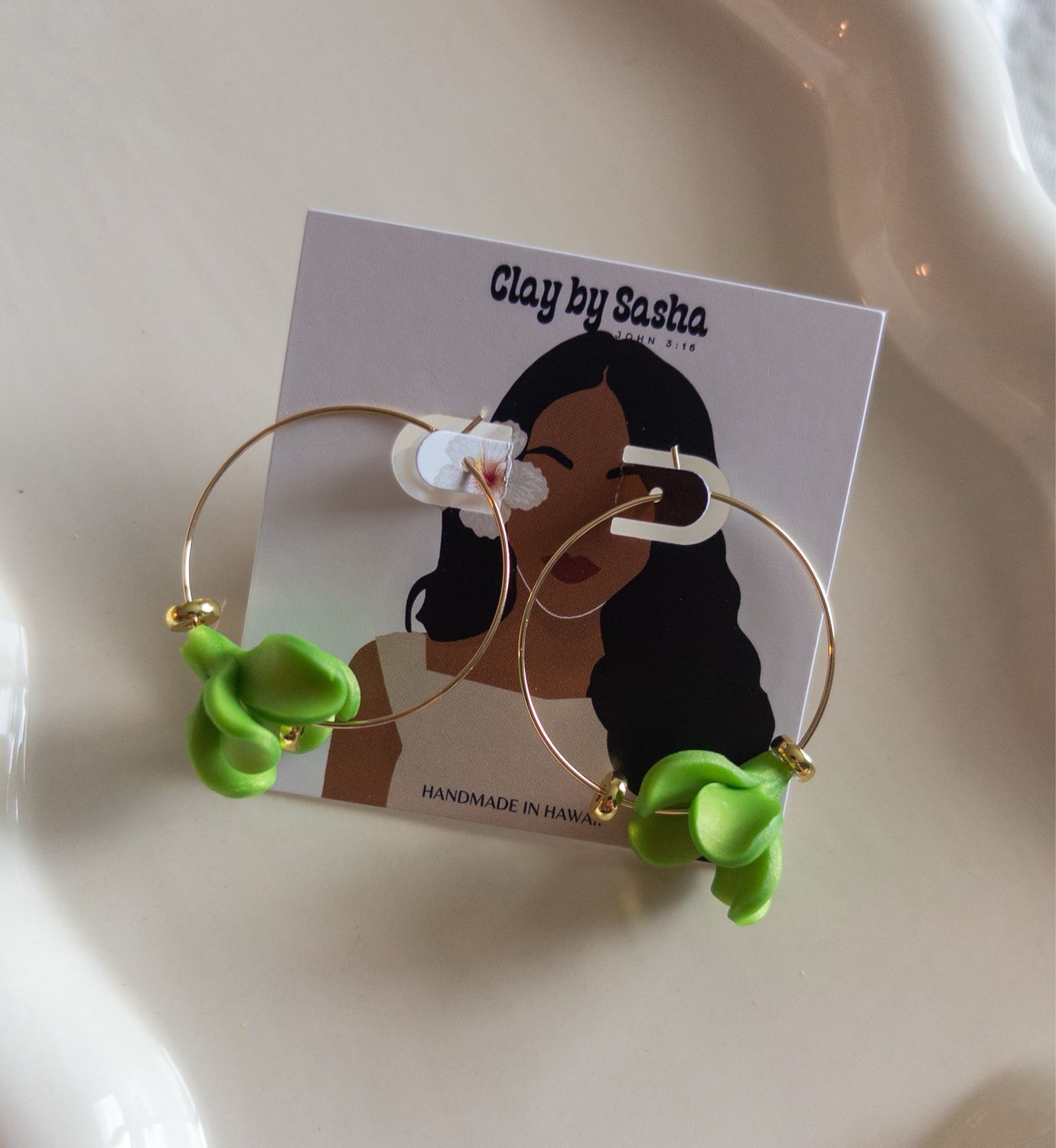 Pakalana Drop 14k Goldfilled Hoops