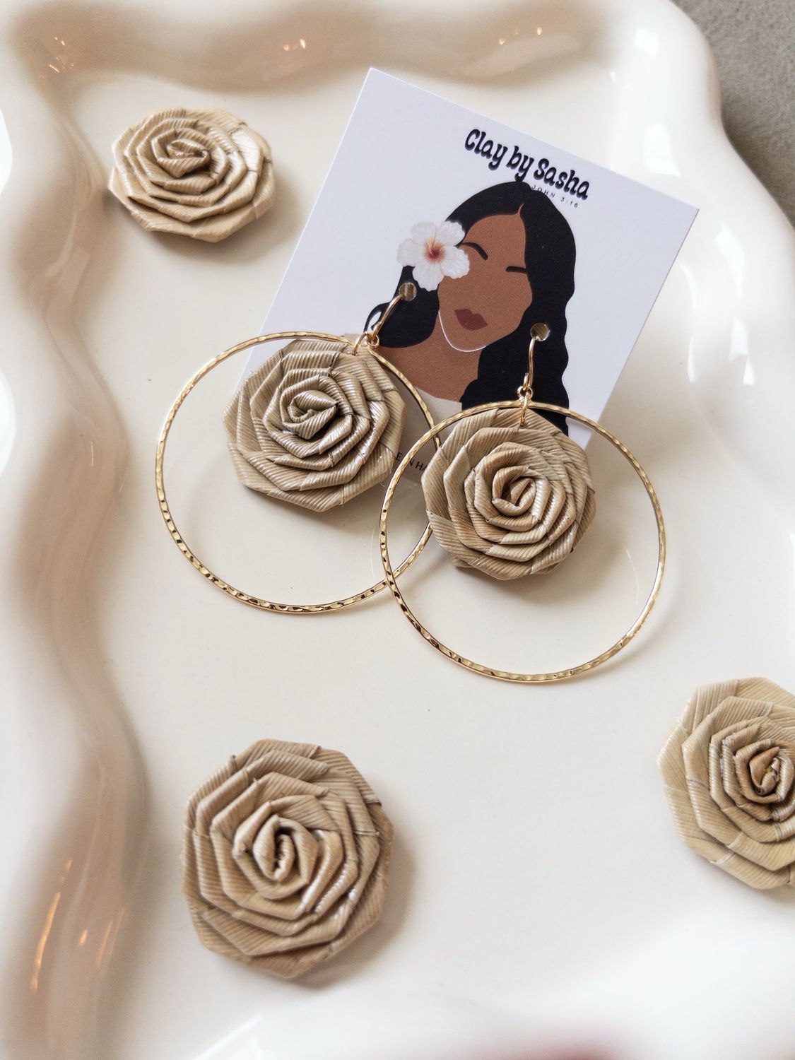 Boho Rose 14k Goldfilled Hooks