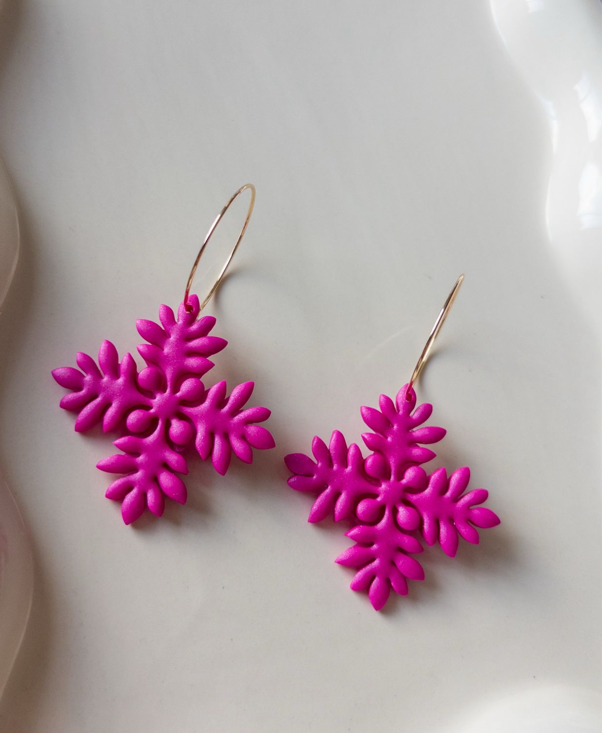 Barbie Girl 14k Goldfilled Hoops
