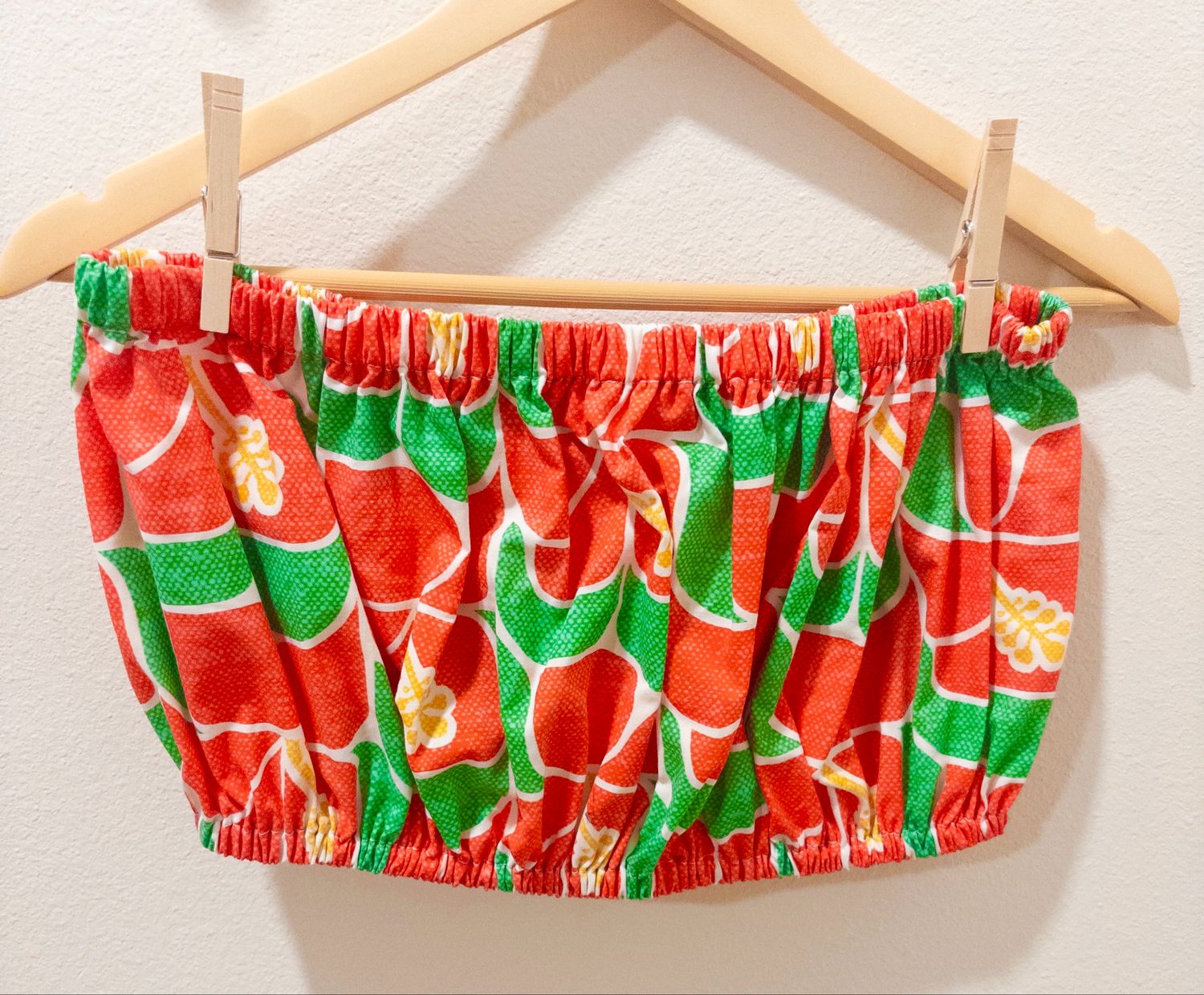 Mele Kalikimaka Mid Tube - Size M-L/ Cotton