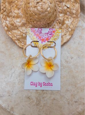 Plumeria Huggies
