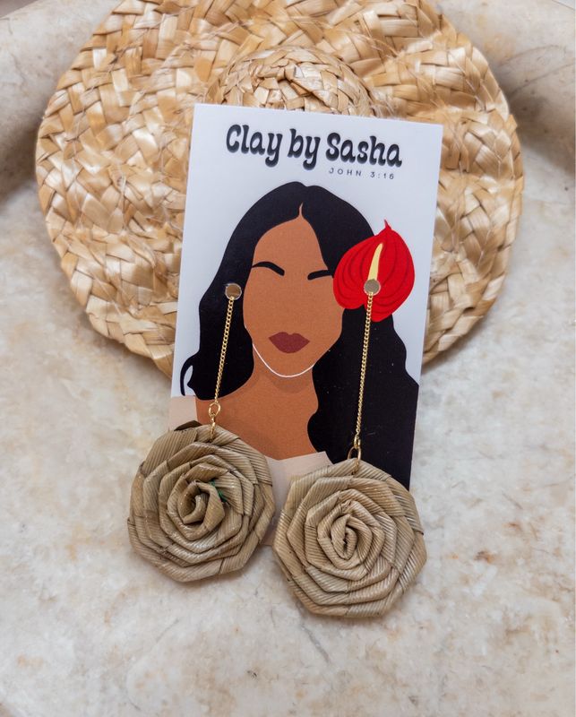 Hala Rose 14K GF Threaders (A)