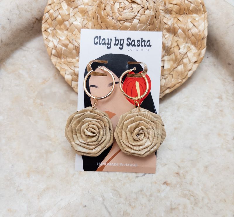 Lauhala 14k GF Huggy (B)