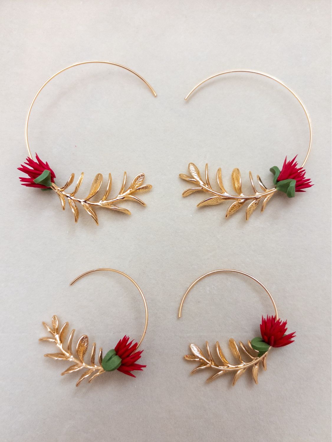 MINI Medium RED "1.61"x “1.46" Inches