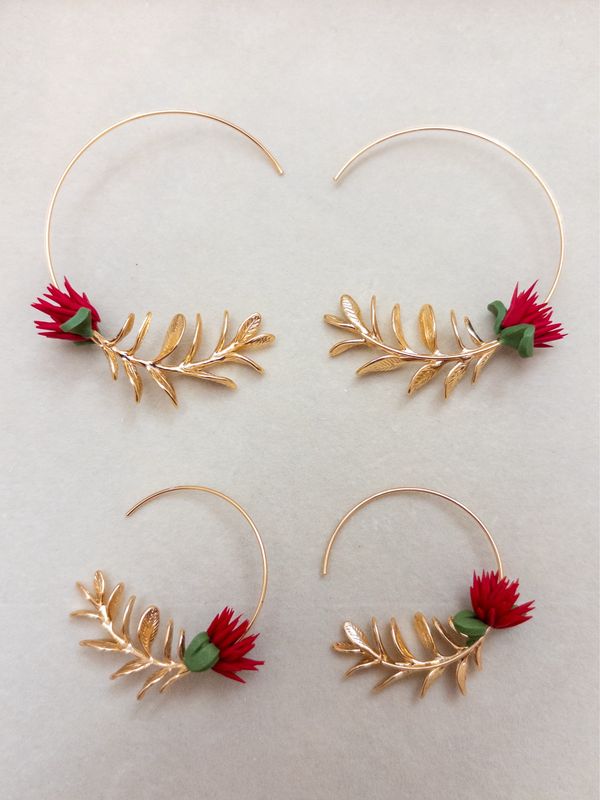 MINI Medium RED "1.61"x “1.46" Inches