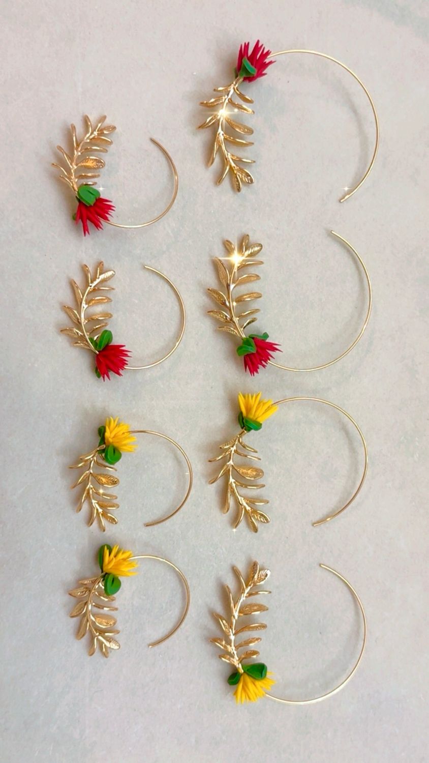 MINI Medium YELLOW "1.61"x “1.46" Inches