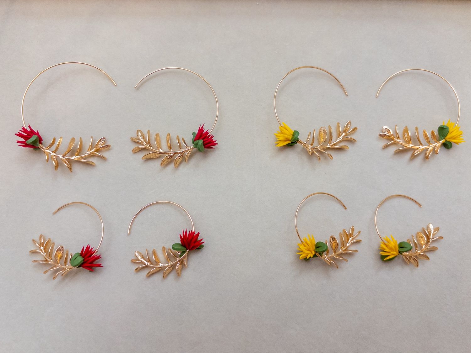 MINI Medium YELLOW "1.61"x “1.46" Inches