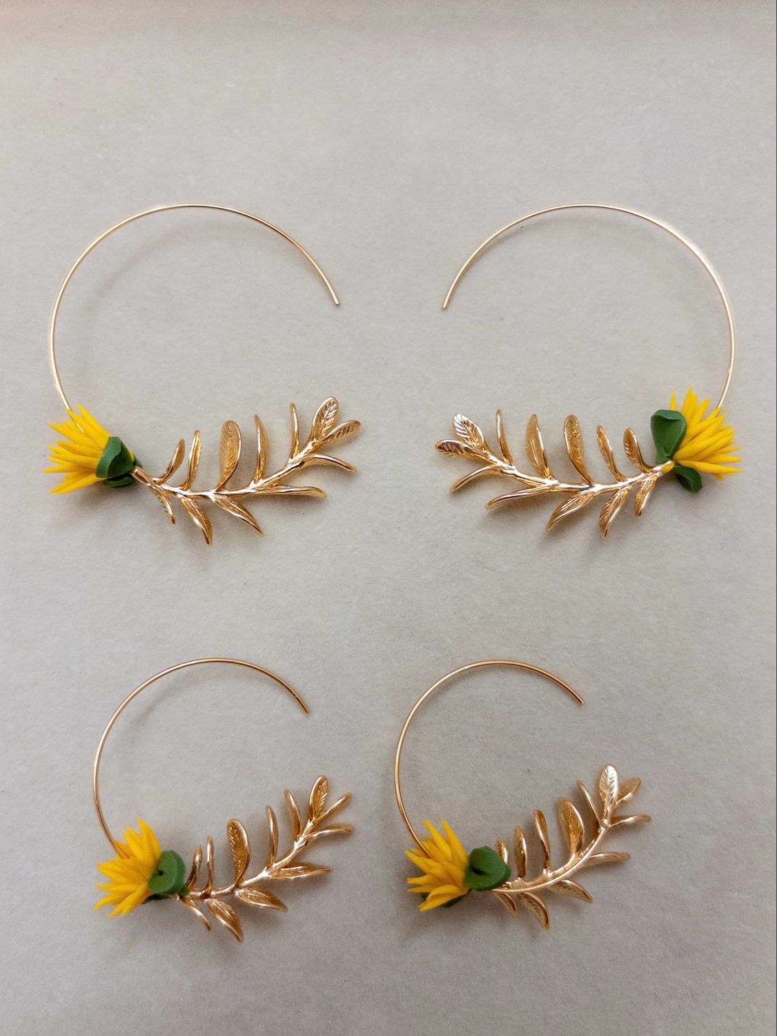 MINI Medium YELLOW "1.61"x “1.46" Inches