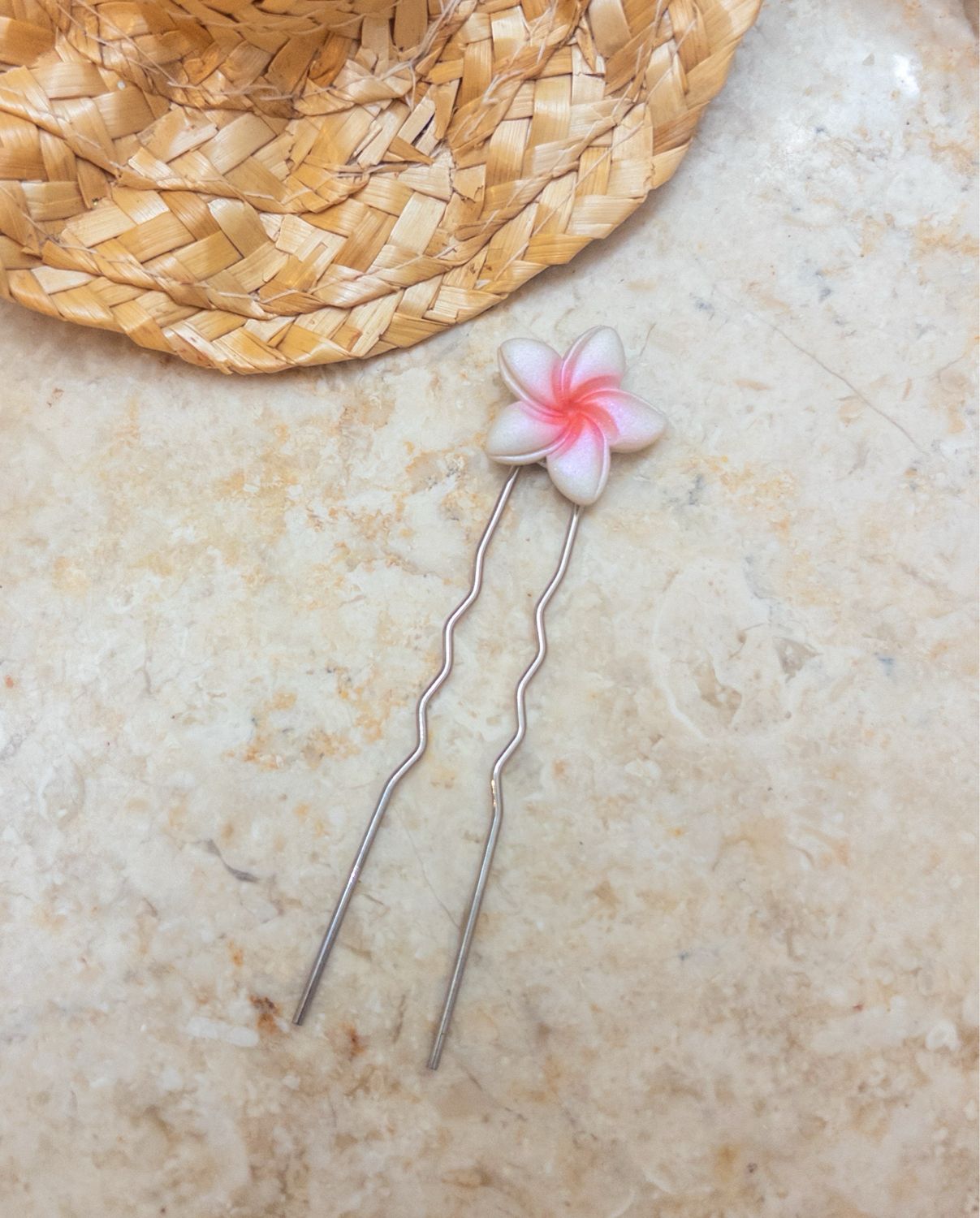 Pink/white Plumeria