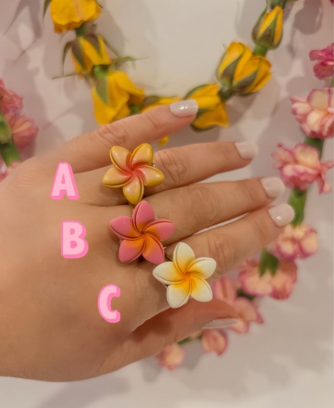 Plumeria (C) Ring