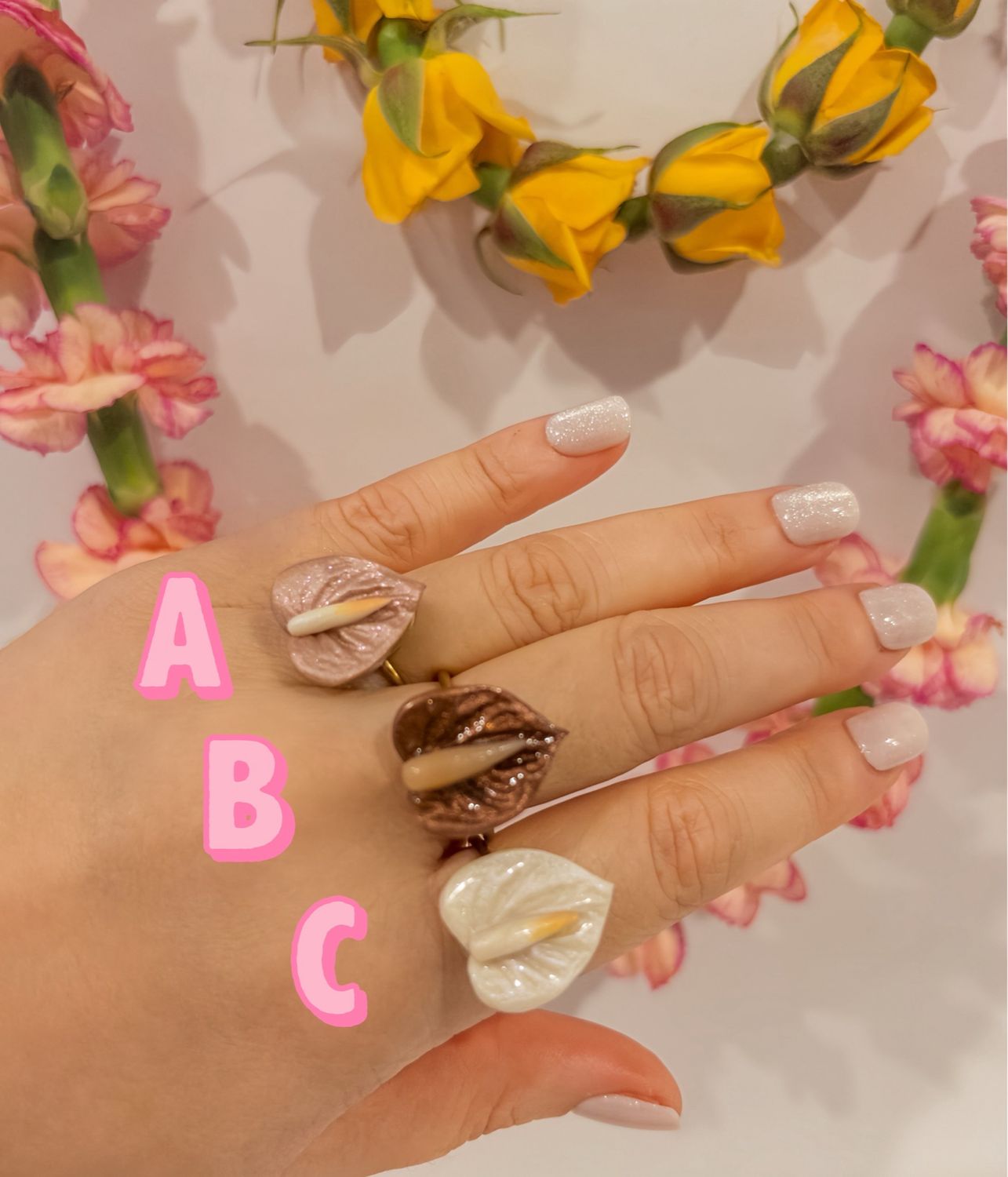 Medium Anthurium (C) Ring