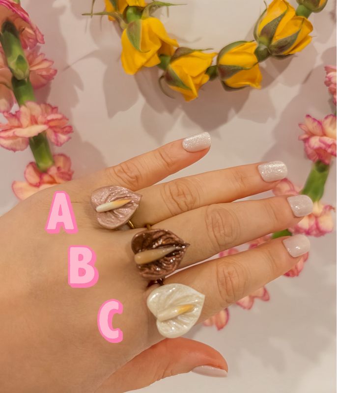 Medium Anthurium (C) Ring