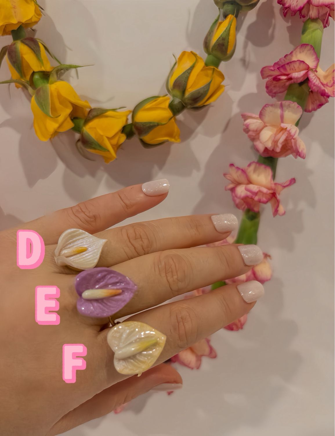 Medium Anthurium (E) Ring