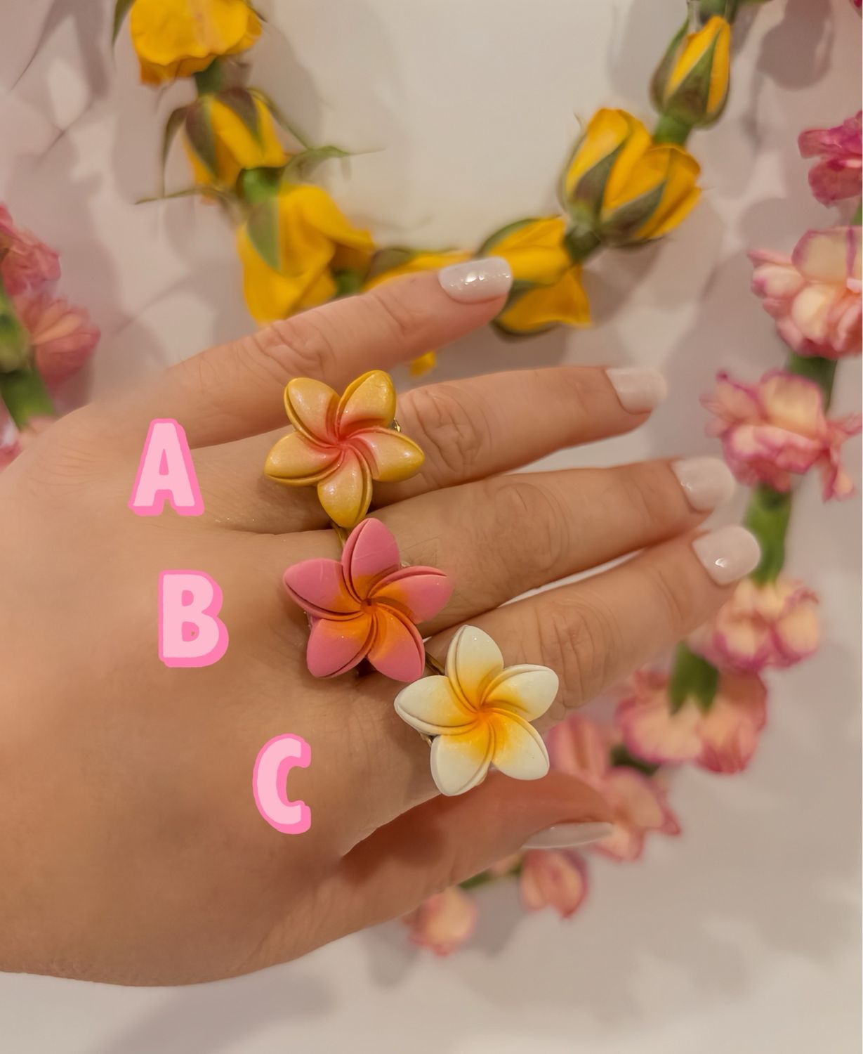 Plumeria (A) Ring