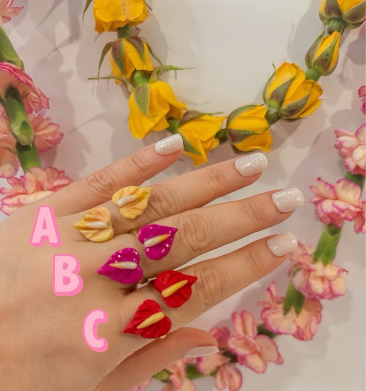 Double Anthurium (B) Ring