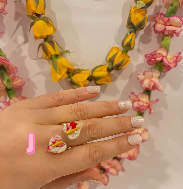 Double Anthurium (J) Ring