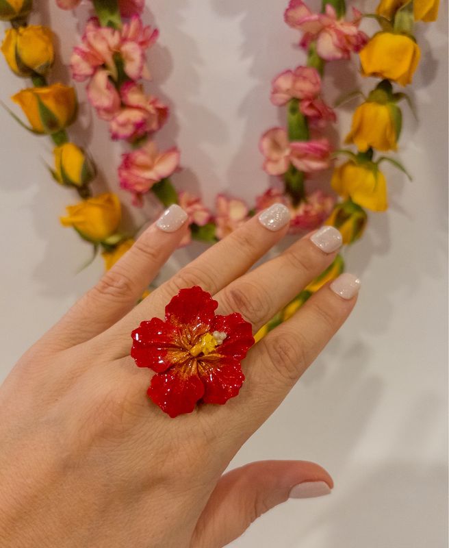 Hibiscus (E) Ring