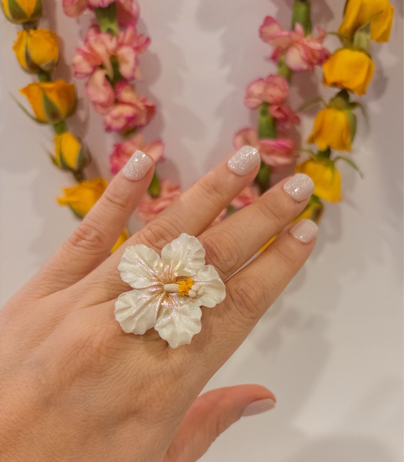 Hibiscus (F) Ring