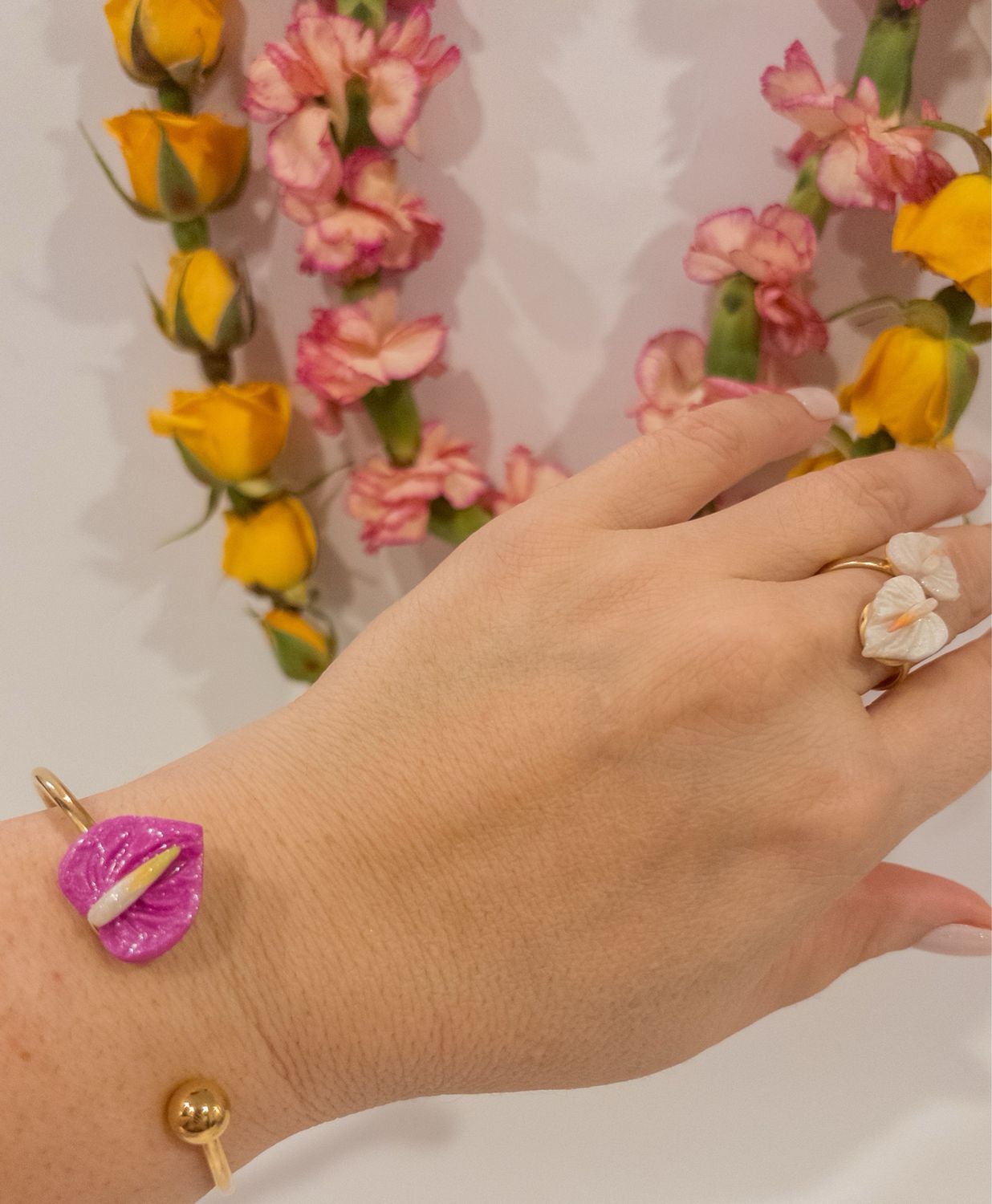Violet Open Cuff