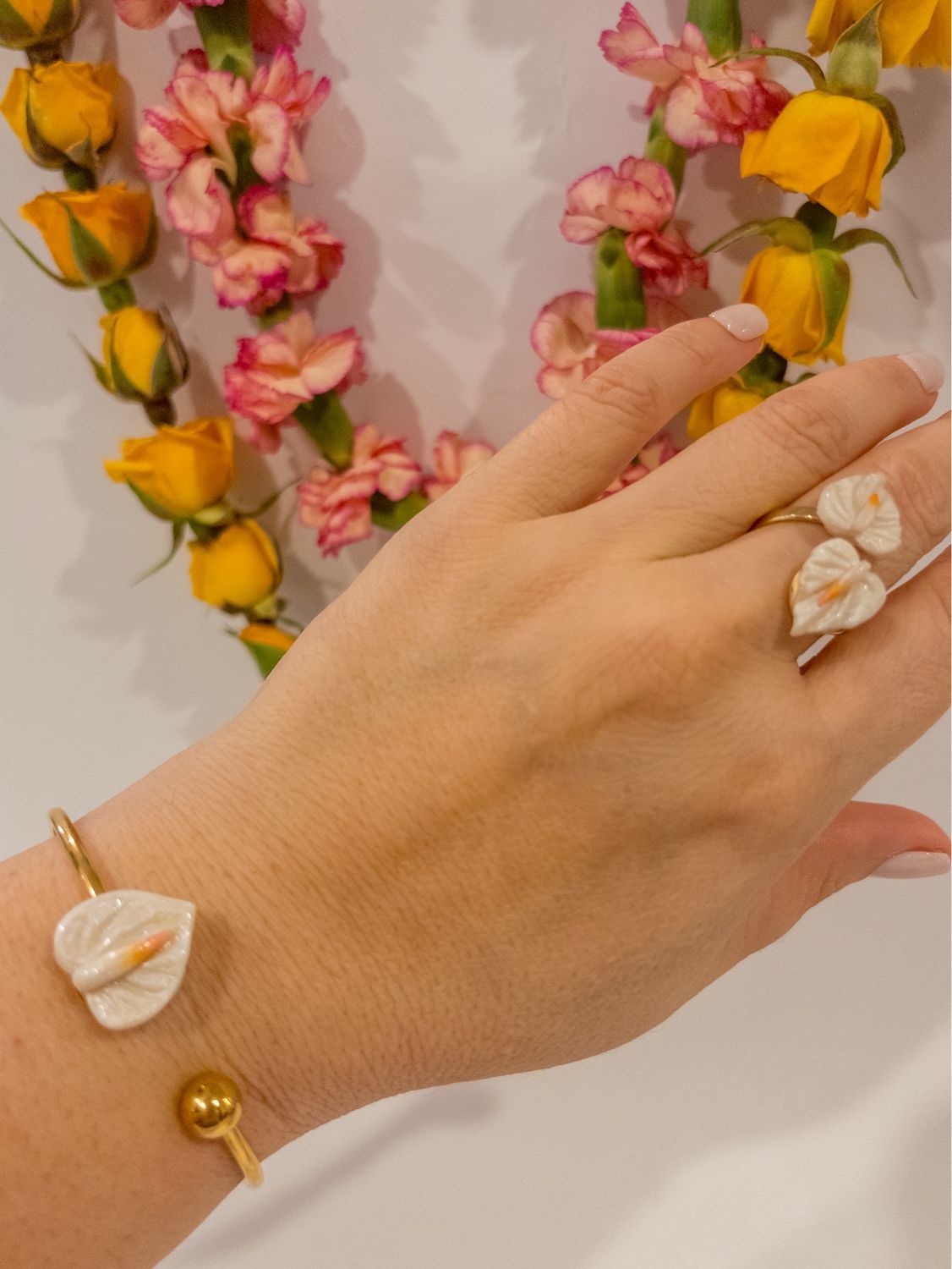 Haupia Pearl Open Cuff