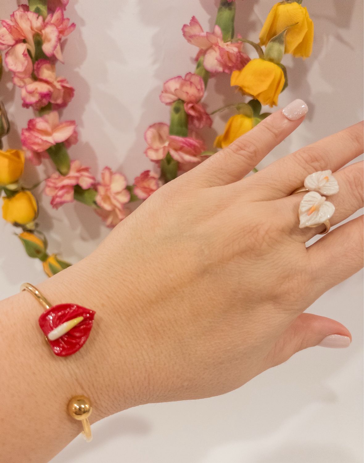 Cherry Open Cuff