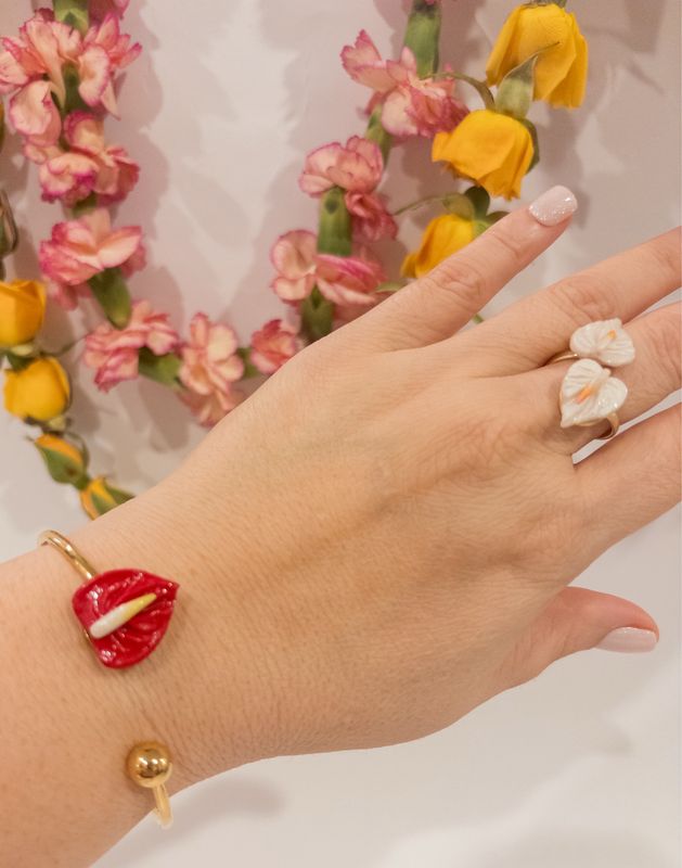 Cherry Open Cuff