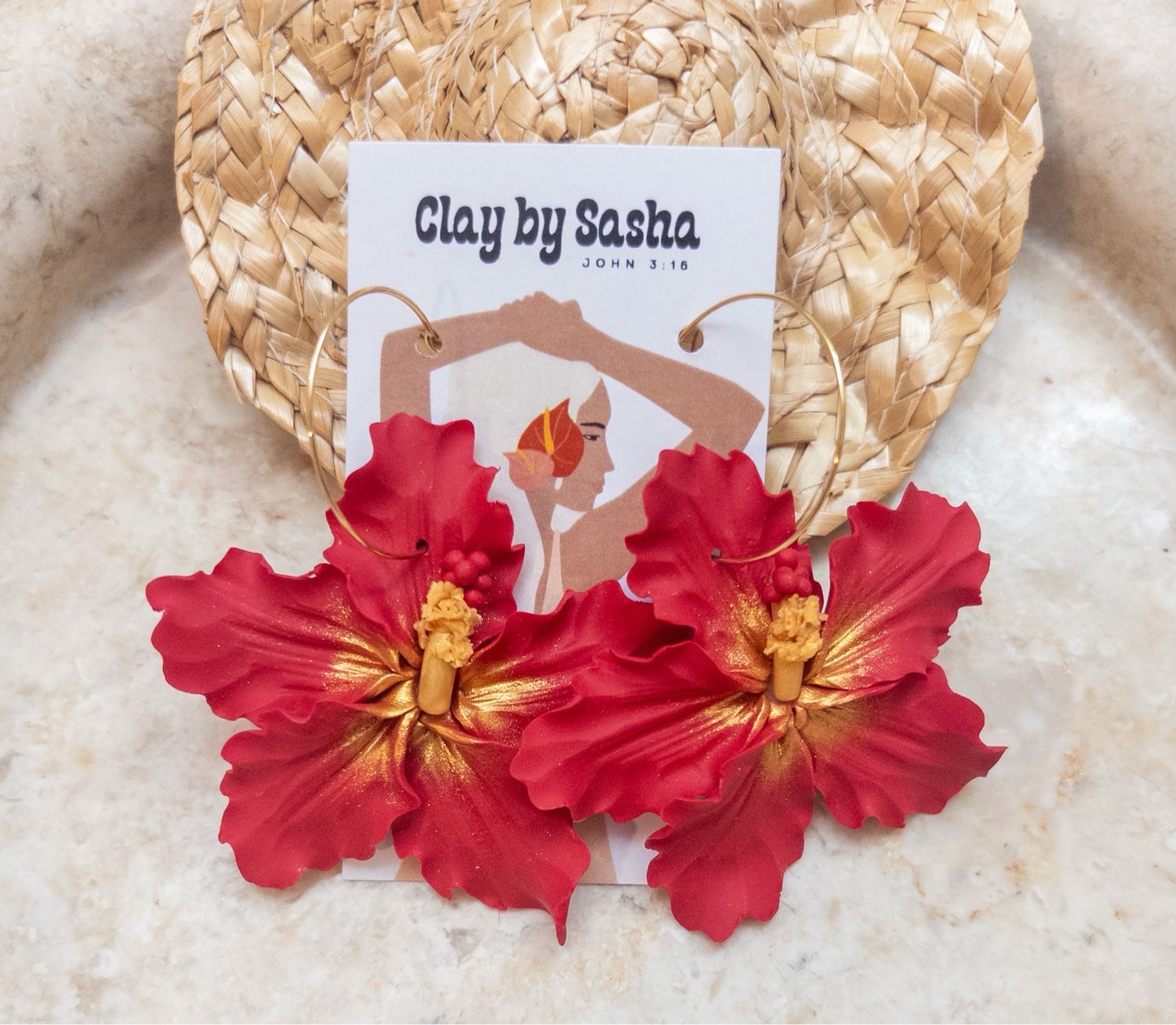Gold-filled Aloha Red
