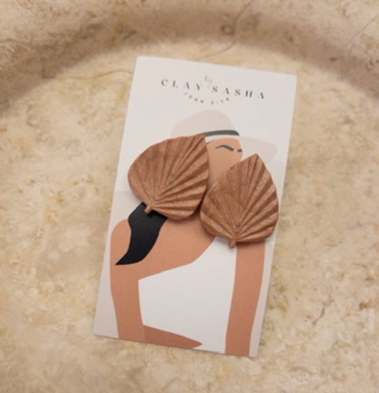 Boho Fan Studs