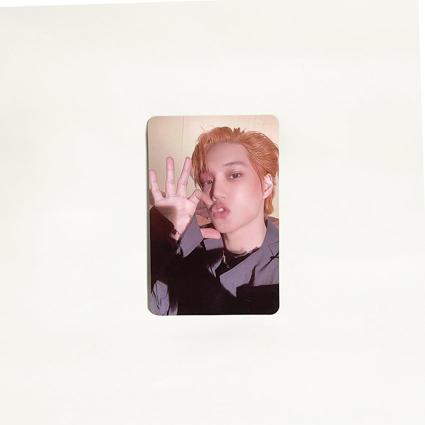 [On Hand] Kai Photocard EXO - Don&#39;t Fight the Feeling (Special Album) Photobook Ver. 1