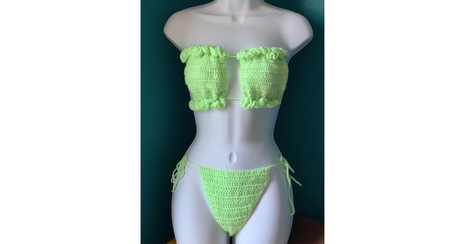 Ruched Bandeau Bikini