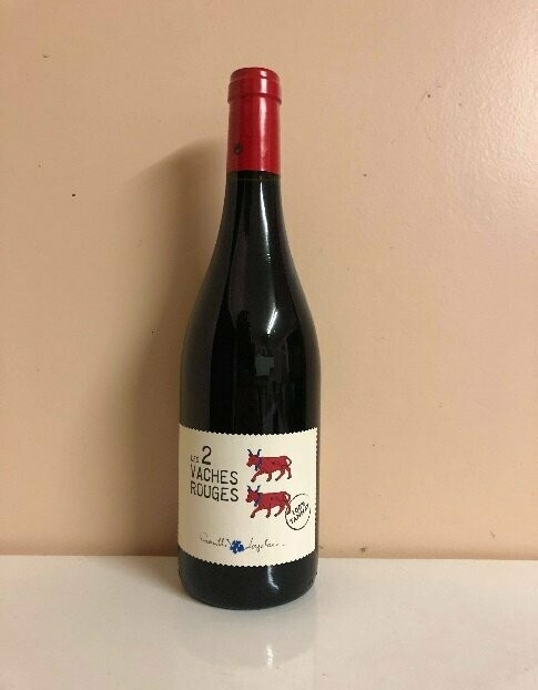 les 2 vaches rouges Vin de France Famille Laplace